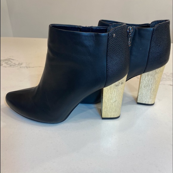Circus by Sam Edelman black leather booties - Picture 1 of 9